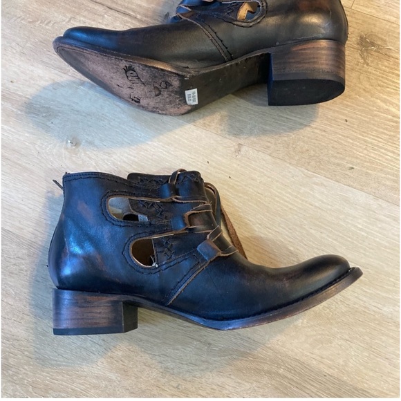 Freebird Surge Boot Steve Madden x Free People Dark Brown Booties Sz 11 - Picture 9 of 10